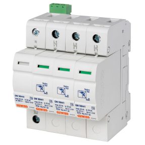 LST - SCARICATORE DI SOVRATENSIONE - 3P+N 40KA - TIPO 2 - 4 MODULI