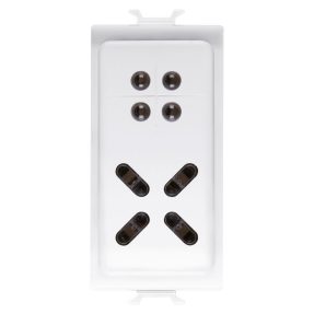 inseritore da incasso - antifurto filare - bianco - chorusmart