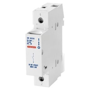 SUPORT SIGURANȚE DECONECTABIL - 1P 10.3X38 1000V DC 20A - 1 MODUL