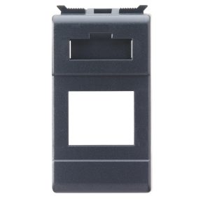 adaptador preparados para alojamento de conectores datos - amp/keyston jack - 1 modul - playbus