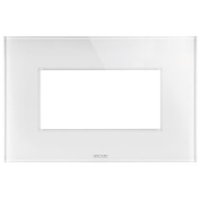 PLAQUE ICE - EN VERRE - 4 MODULES - BLANC - CHORUSMART