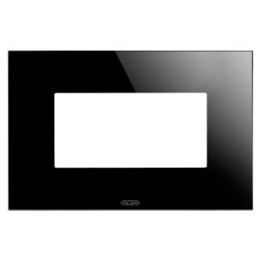 PLACA ICE - IN GLASS - 4 MODULE - NEGRU - CHORUSMART