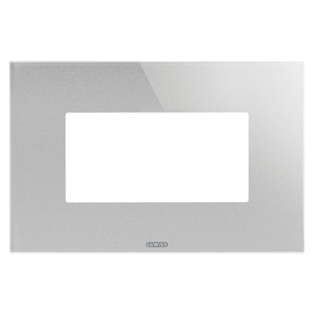  ICE PLAAT - VAN GLAS - 4 MODULE - TITANIUM - CHORUSMART