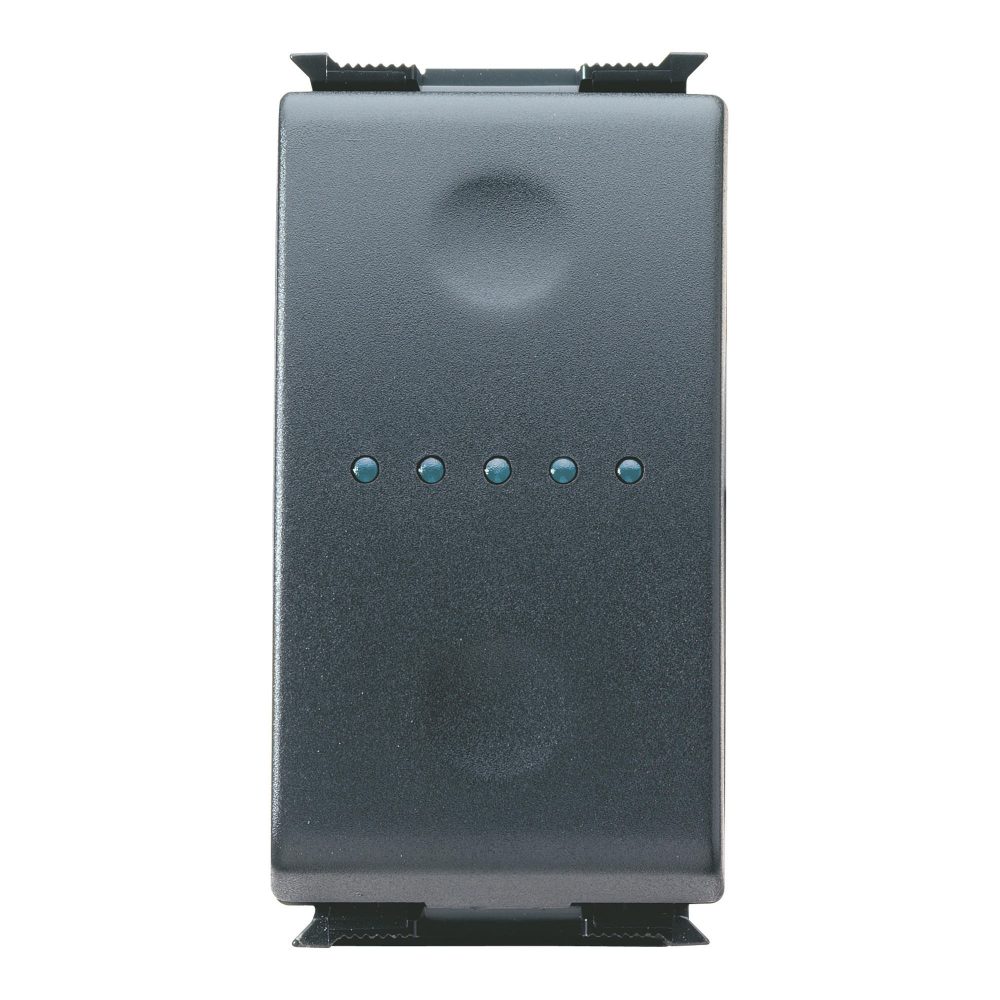  INTERRUPTOR UNIPOLAR 250V ac - 16AX ILUMINABLE - LOCALIZACIÓN NOCTURNA - 1 MÓDULO - PLAYBUS