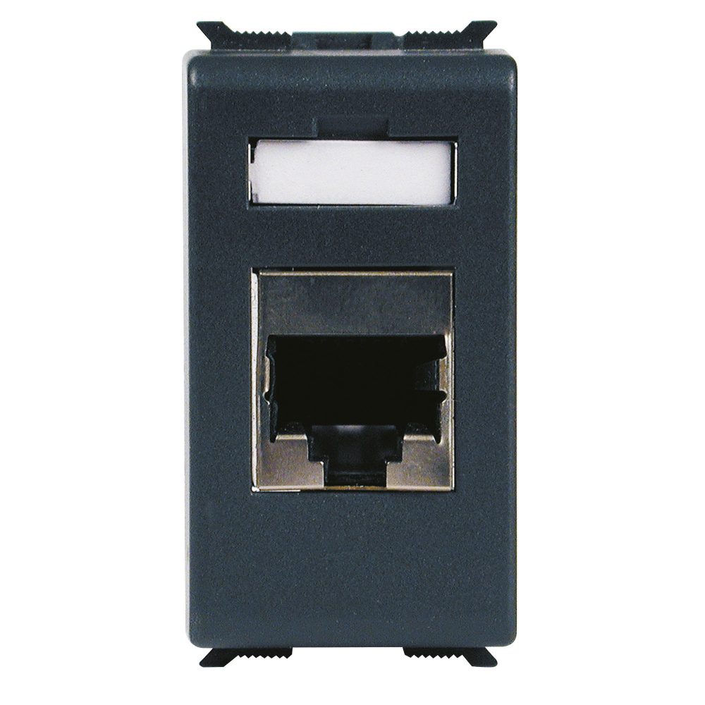  DATENDOSEN RJ45 - 4 PAARE - KATEGORIE 6 - FTP - WERKZEUGLOS - 1 MODUL - PLAYBUS