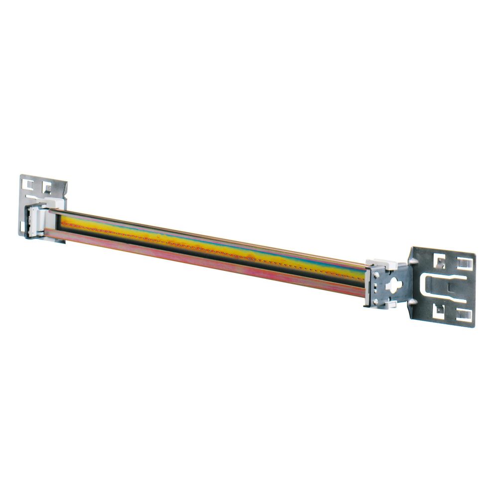  DIN RAIL FOR MODULAR DEVICES - CVX 160E - 24 MODULES - EN 50035