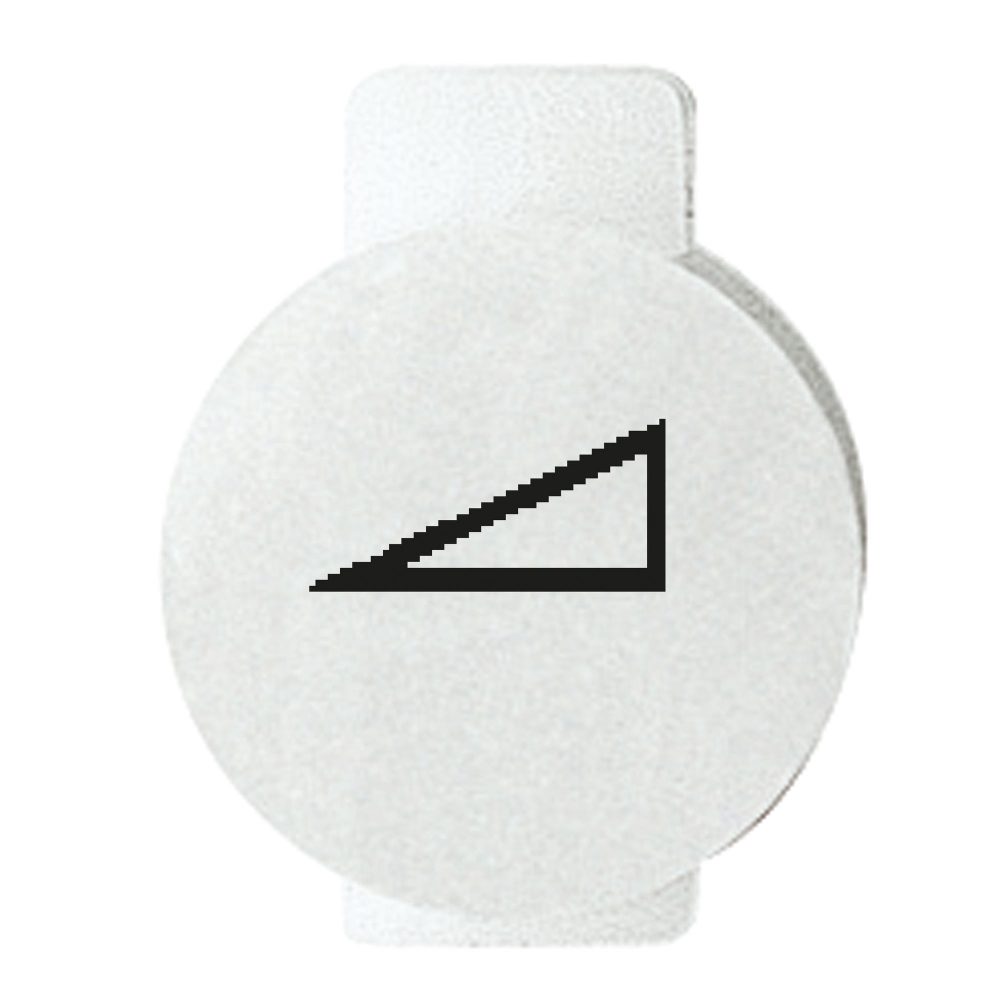  SÍMBOLO PARA APARATOS DE MANDO ILUMINABLES - REGULADOR - SYSTEM WHITE