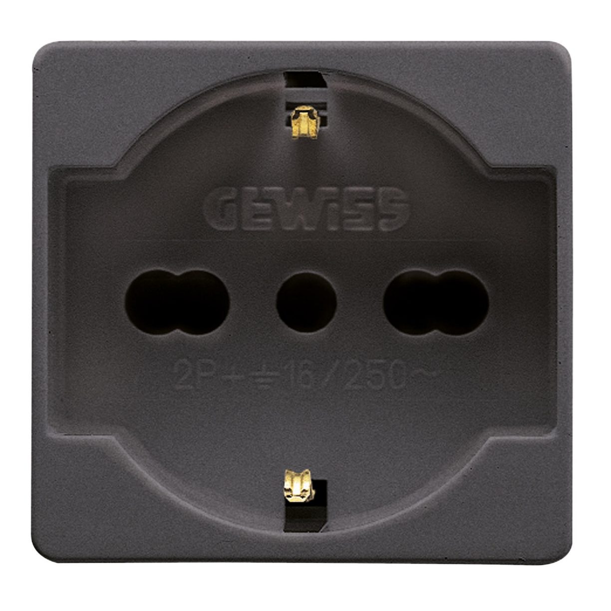 71655 | Presa da incasso inclinata 3P+N+T 16A 400V 6h IP67