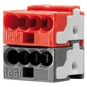 bus connection terminal - black/red