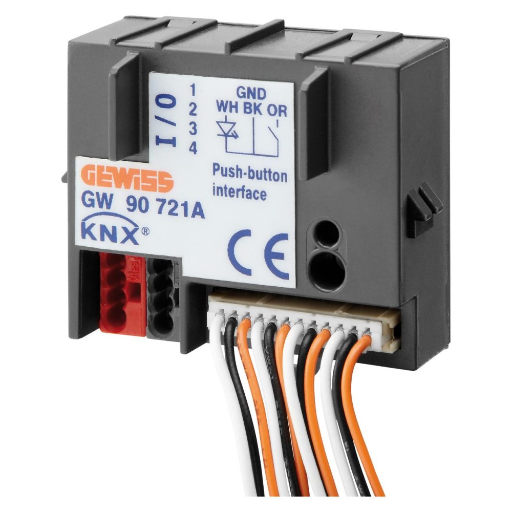  INTERFACCIA CONTATTI 4 CANALI - KNX
