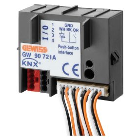 4-channel contacts interface - knx
