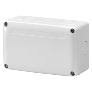 JUNCTION BOX FOR COMBINED ASSEMBLY OF MODULAR CONTAINERS - GREY RAL7035 - IP55