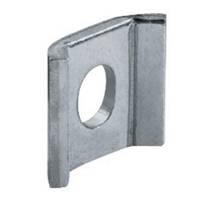 controplaca para unión con tornillos - acabado dacro