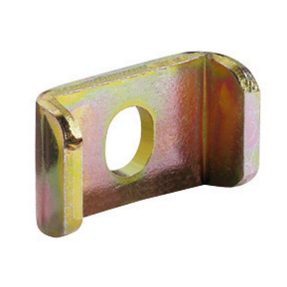 placa para unión con tornillos - acabado bichro