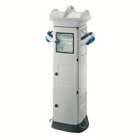 qmc63c - cablato - per campeggi - bifacciale - 4 prese 2p+t 16a combibloc - ip55 - bianco