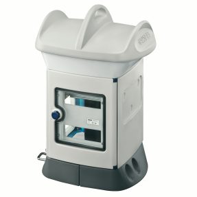 qmc16b - vuoto - monofacciale - lato a 1 pannello lato b 1 kit idrico - bianco