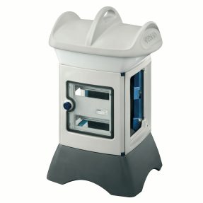 qmc16t - vuoto - trasportabile - bifacciale - lato a 1 pannello lato b 1 pannello - bianco