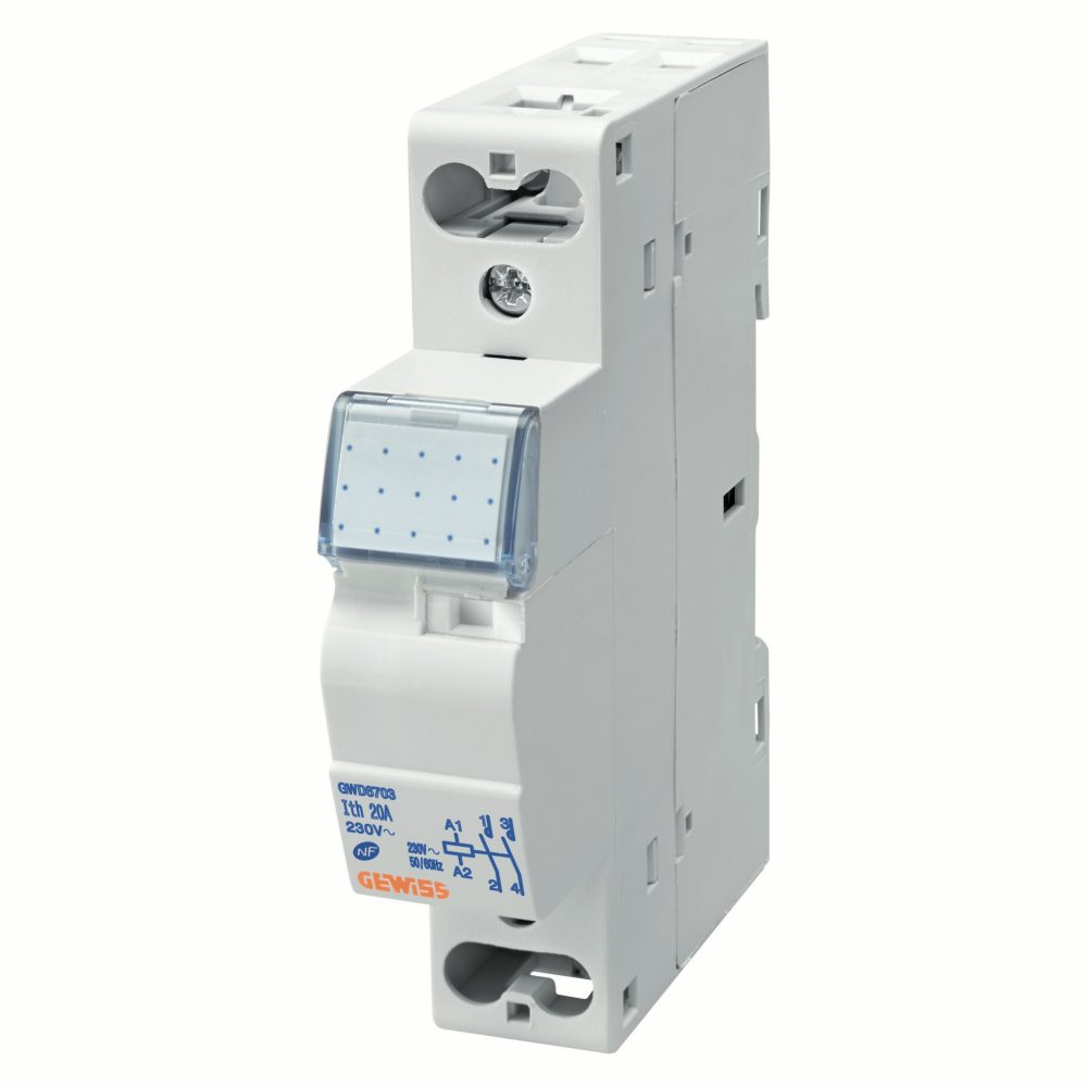  CONTACTOR CTR - 20A 1NO+1NC 230V - 1 MODULE