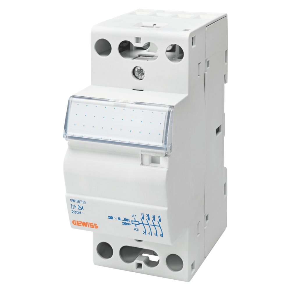  CONTACTOR CTR - 20A 3NO 230V - 2 MODULE