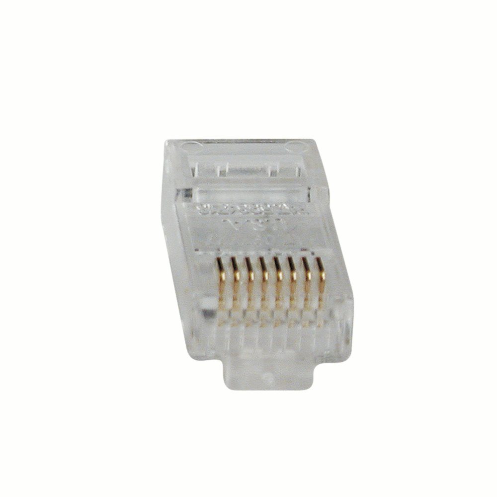 plugs rj45 - categoria 5e - utp - per cavi tondi