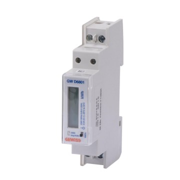 Single-phase digital energy meters for direct connection - IP20 - DIN rail mounting