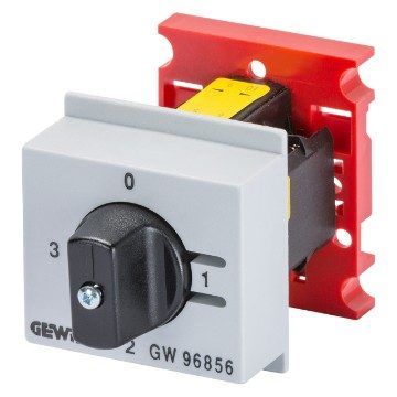  COMMUTATEUR AMPÈREMÉTE - 4 POSITIONS 16A 690V - 3 MODULES