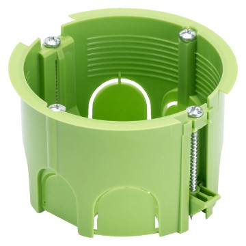 Flush-mounting round boxes ø65 with adjustable depth inserts Flush-mounting round boxes ø65 with adjustable depth inserts