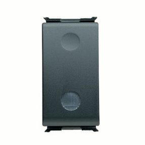 INTERRUPTEUR UNIPOLAIRE 250V ca - 16AX POUR VOYANT - SEGNALISATION FONCTIONNEL - 1 MODULE - PLAYBUS