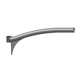 STREET LONG BRACKET 1m GRAPHITE GRIJS