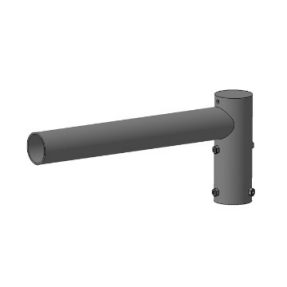 URBAN [O3] - SINGLE POLE HEAD BRACKET 0.4 M - GRAPHITE GREY