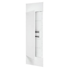 DOMO CENTER - KIT FRONTALE - PORTA METALLO - 1 CENTRALINO 40 MODULI - H.2700 - BIANCO RAL 9003