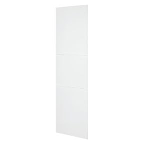 domo center - kit frontal - sans porte - colonne montante - h.2700 - métal - blanc ral 9003
