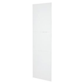 DOMO CENTER - KIT FRONTALE - SENZA PORTA - COLONNA MONTANTE - H.2700 - METALLO - BIANCO RAL 9003