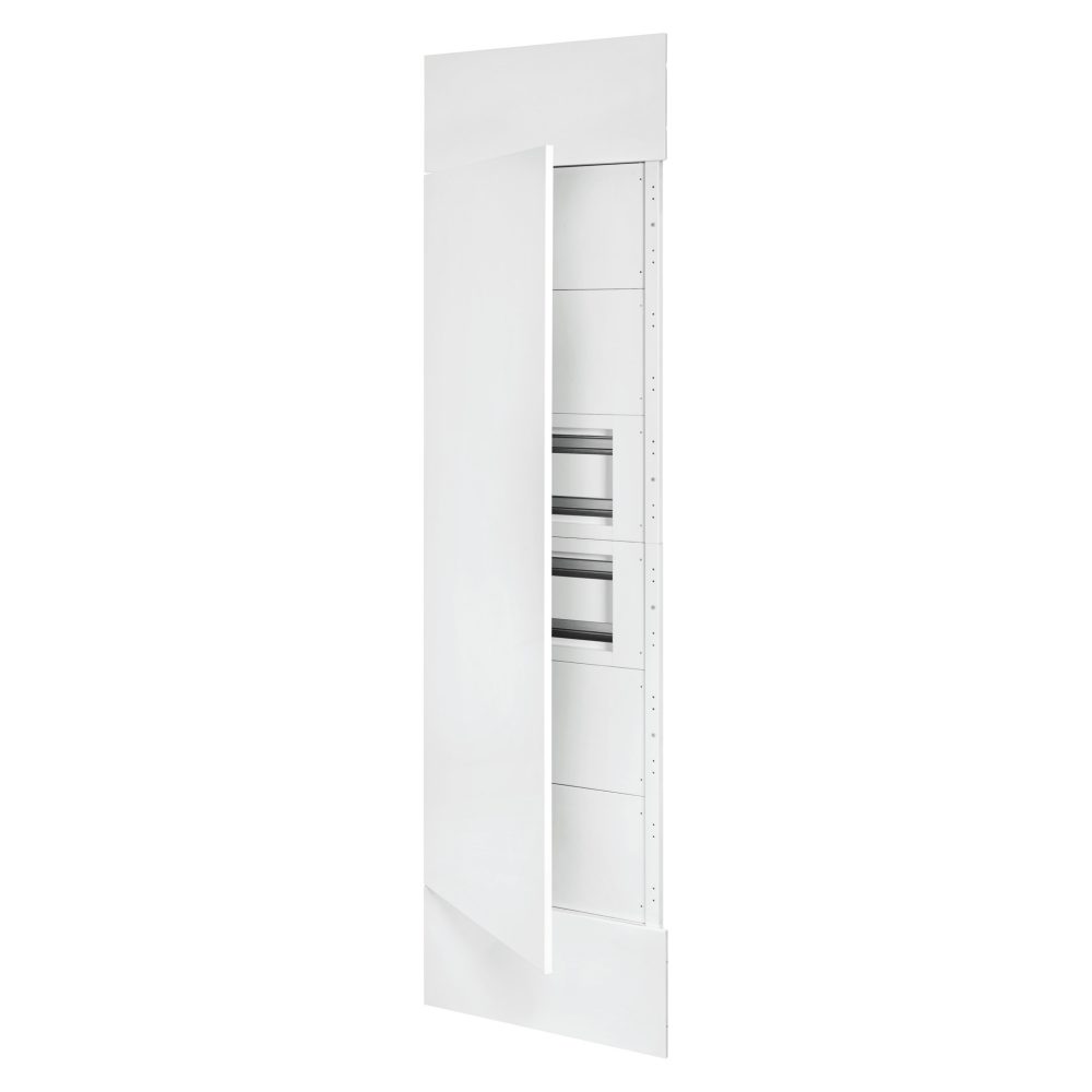  DOMO CENTER - KIT FRONTAL - PUERTA EN METAL - 2 PANEL TRUQUELADOS 40 MODULI - H.2700 - METÁLLICOS - BLANCO RAL 9003
