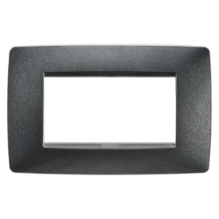 PLACA ONE - EN TECNOPOLÍMERO BARNIZADO - 4 MÓDULOS - GRIS PIZARRA - CHORUS