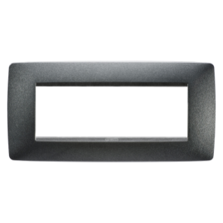 PLACA ONE - EN TECNOPOLÍMERO BARNIZADO - 6 MÓDULOS - GRIS PIZARRA - CHORUS