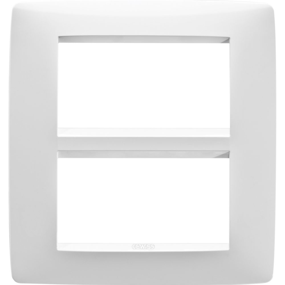  placa one - tecnopolímero - 8 módulos - blanco - chorusmart