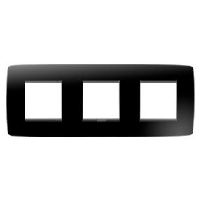PLACCA ONE INTERNATIONAL - IN TECNOPOLIMERO - 2+2+2 POSTI ORIZZONTALE - NERO TONER - CHORUSMART