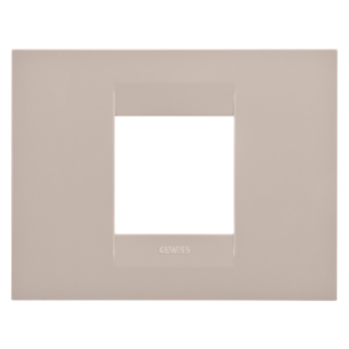 GEO PLATE - IN TECHNOPOLYMER - 2 MODULES -  HEMP - CHORUSMART