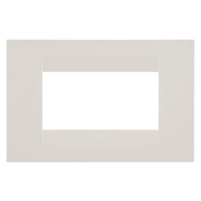 plaque geo - en polymère technique - 4 modules - ivoire - chorusmart