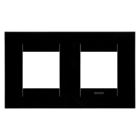 PLACCA GEO INTERNATIONAL - IN TECNOPOLIMERO - 2+2 POSTI ORIZZONTALE - NERO TONER - CHORUSMART