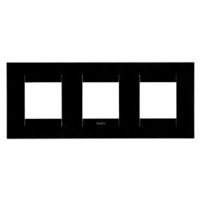 GEO INTERNATIONAL PLATE - IN TECHNOPOLYMER - 2+2+2 MODULES HORIZONTAL - TONER BLACK - CHORUSMART