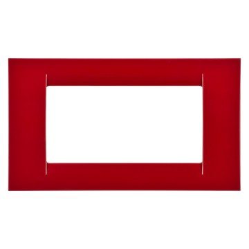  RAMKA VIRNA - Z TECHNOPOLIMERU W POŁYSKU - 4 GNIAZDA - WYŚCIGOWY - KLASYCZNY BURGUND - SYSTEM