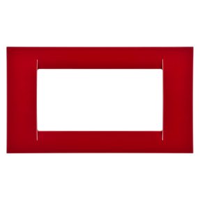 PLACĂ VIRNA - ÎN FINISAJ LUCIOS DIN TEHNOPOLIMER - 4 CIRCUITE - CLASSIC BURGUNDY - SISTEM