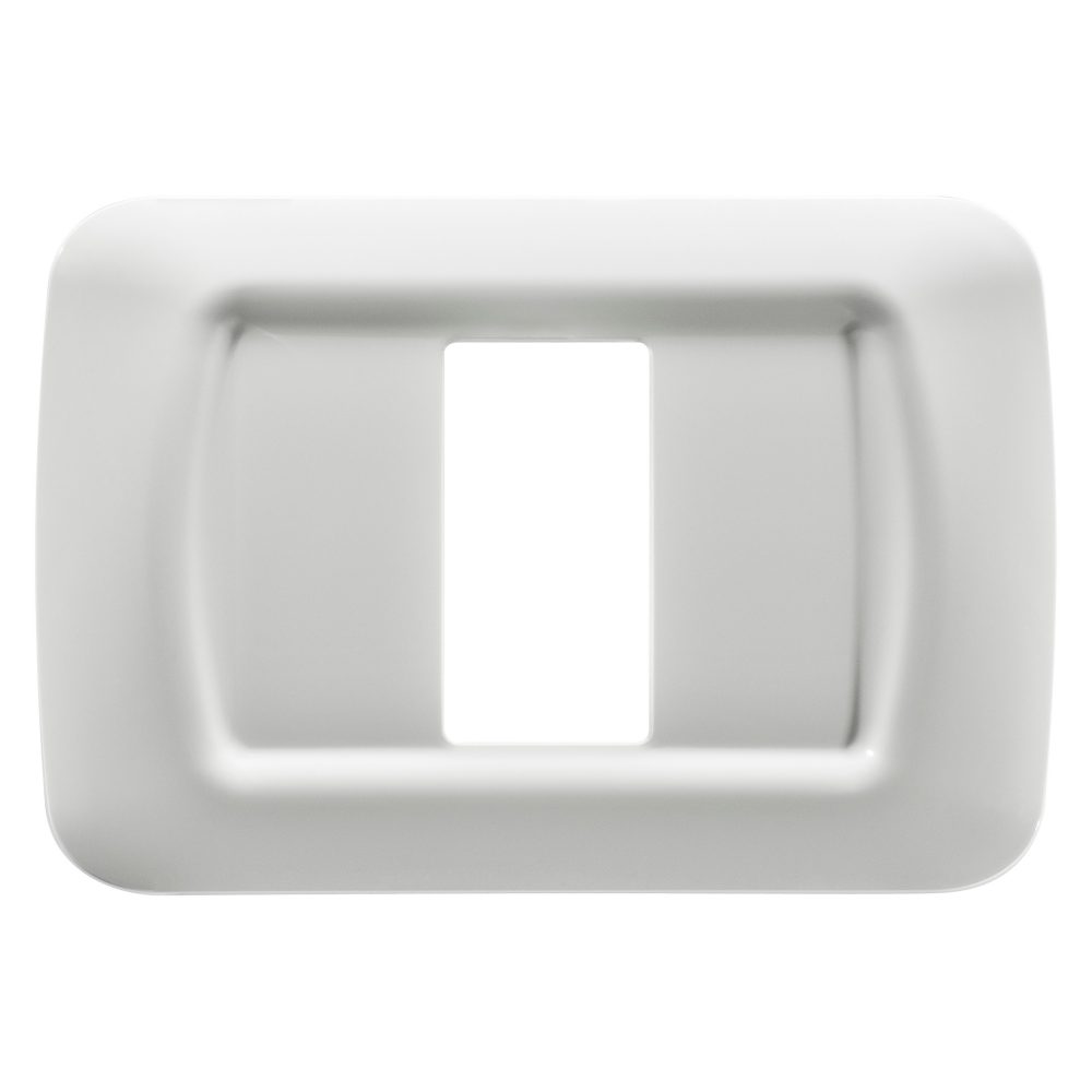  plaque top system - en technopolymère brillant - 1 module - blanc nuage - system
