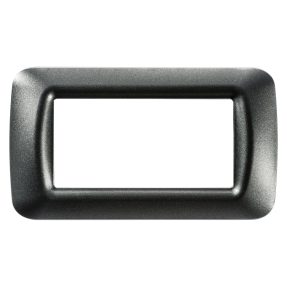 RÁMEČEK TOP SYSTEM – Z LESKLÉHO TECHNOPOLYMERU – 4 MODULY – METALICKÁ BŘIDLICE – SYSTEM