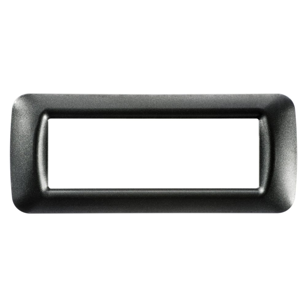  top system plaat - van technopolymeer glanzende afwerking - 6 gang - metallic leisteen - system