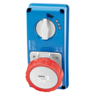 Serie IB Base interbloqueada IEC 309