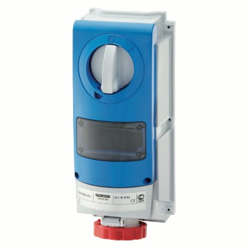 Vertical interlocked socket-outlets and fuse holder base - 50/60Hz Vertical interlocked socket-outlets and fuse holder base - 50/60Hz