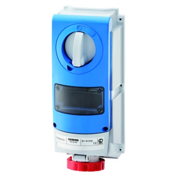 Bases verticales con interruptor de bloqueo para montar aparatos modulares - 50/60 Hz Bases verticales con interruptor de bloqueo para montar aparatos modulares - 50/60 Hz